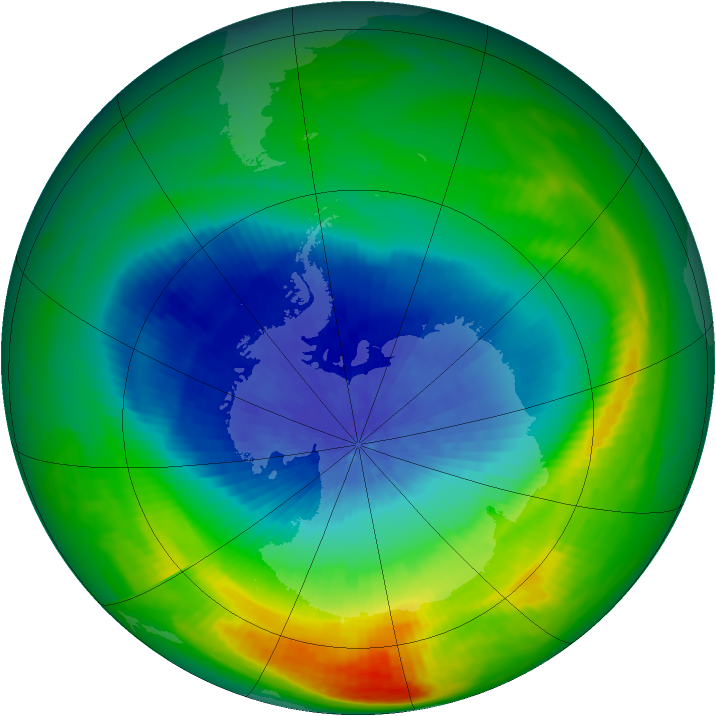 Ozone Map 1988-10-04